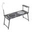 Table de camping portative pour barbecue