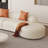 Minimalist sofa and tea table combination