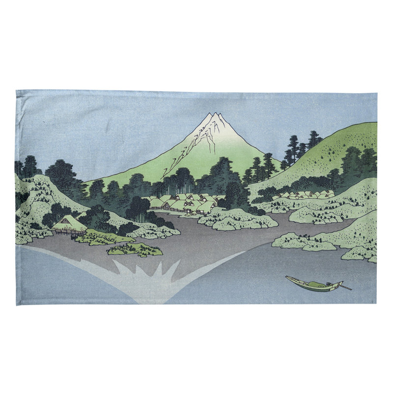 Hague Tea Towel Kitchen Towel, Cotton Twill, Green
