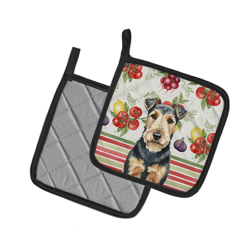 Paire de poignées Welsh Terrier