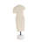 Geovan Paper Mache Distressed Greek Inspired Figurine People Decorative Cream Sculpture with Mable Base