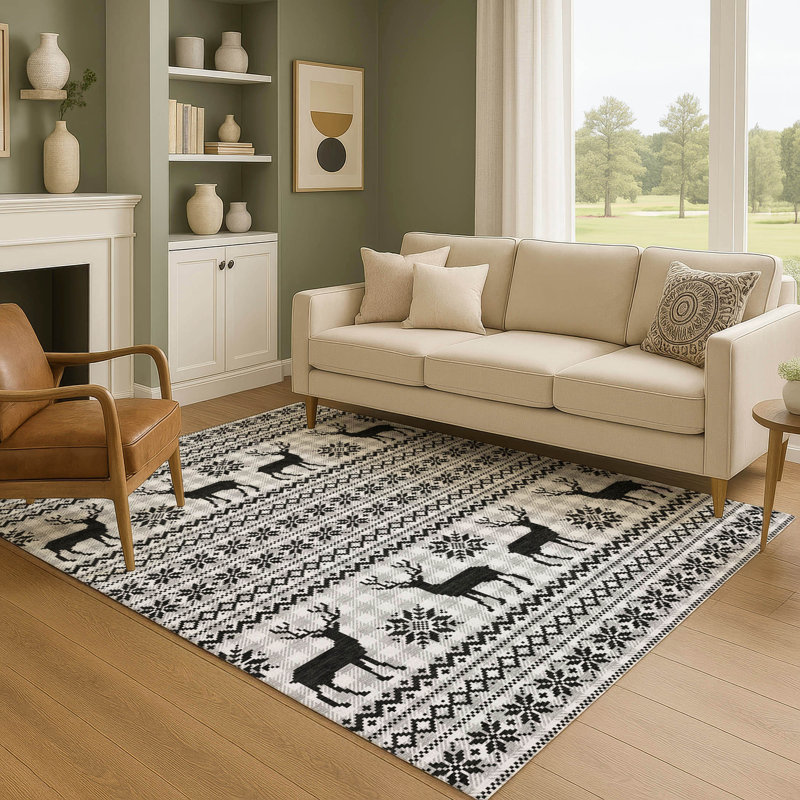Tapis de qualité supérieure lavable à la machine à quai AMF1820, Rectangle 9 pi x 12 pi