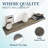 2 Pieces Acacia Solid Wood Live Edge Floating Shelves for Kitchen Wall Decor, Kitchen, Bathroom, Workspace, Mocha 36"x7.5"x1.5"-145456732-146168518
