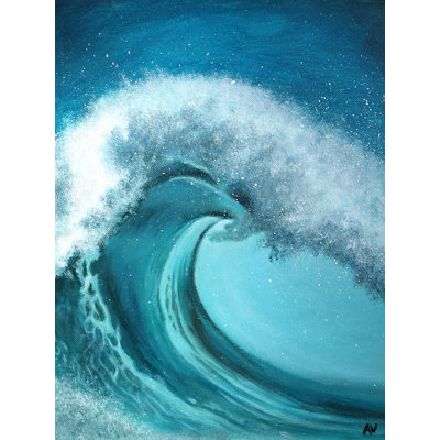 «Almighty Wave» par Amy Valiante - reproduction d'art