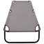 Chaise longue d'extérieur en polyester gris 600D-574090334