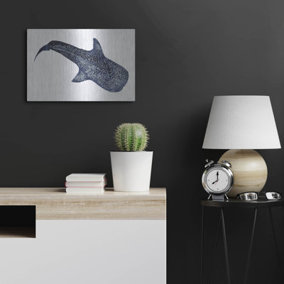 «Shark Whale 1» par Stellar Design Studio sur métal