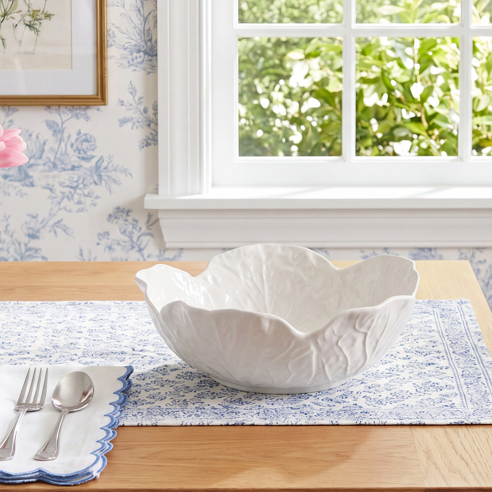 Cabbage Earthenware Dining Bowl