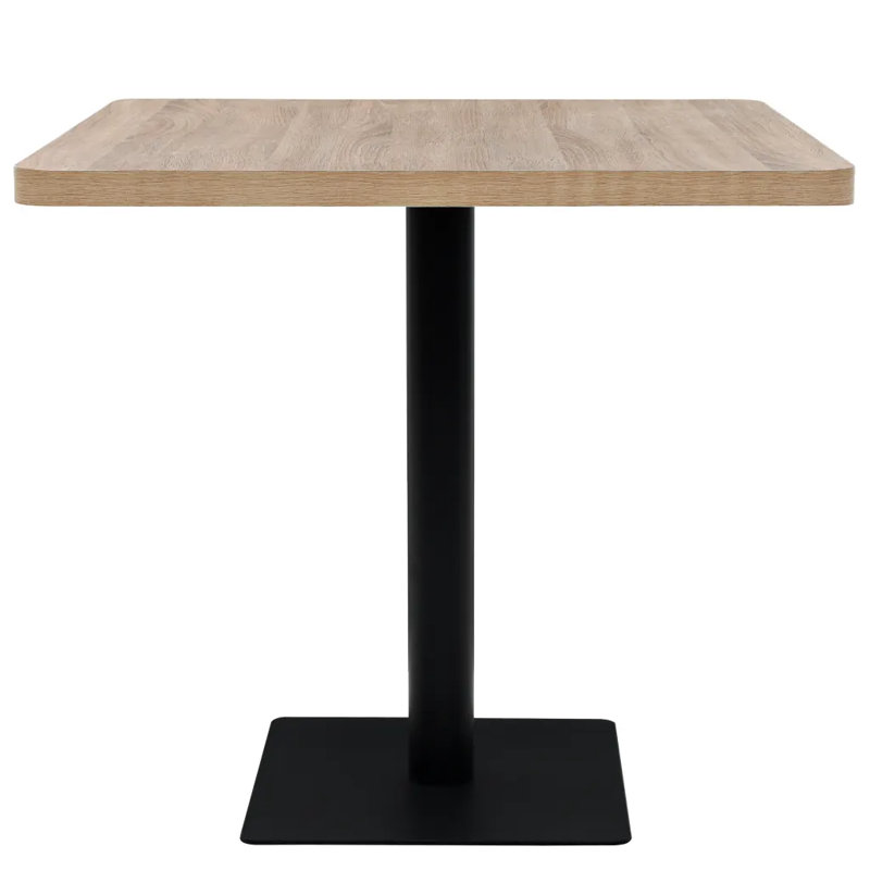 Stalvey Metal Base Dining Table, Beige