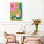 Flattropicno05, impression abstraite minimaliste de fleur moderne nature-2047569535