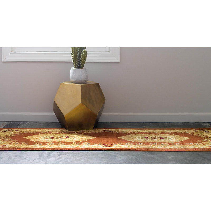 Debora Oriental Area Rug, Runner 2'2" x 6'1", Orange