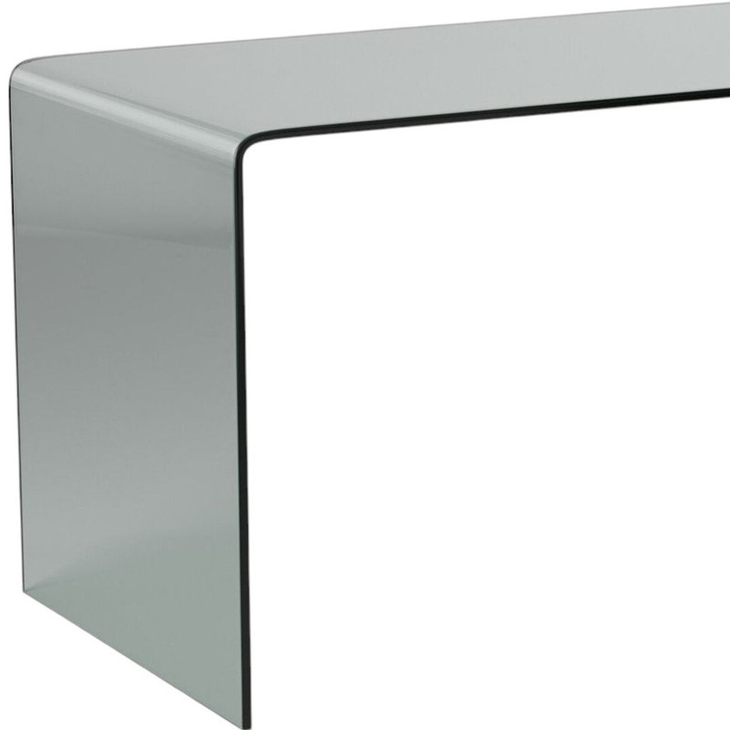 Bureau d'ordinateur 50 "en verre transparent