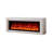 White Solid Wood TV Cabinet Fireplace-117601030-117601032