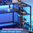 Computer Desk  55'' With Led Lights-706649593