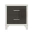 Table de chevet 2 tiroirs Hartwig-993763476