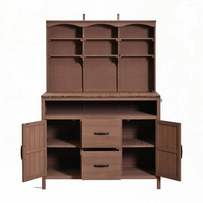 Large Fir Wood Potting Bench
