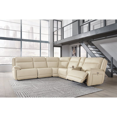 Canapé modulaire inclinable électrique 5 pièces Double Accord