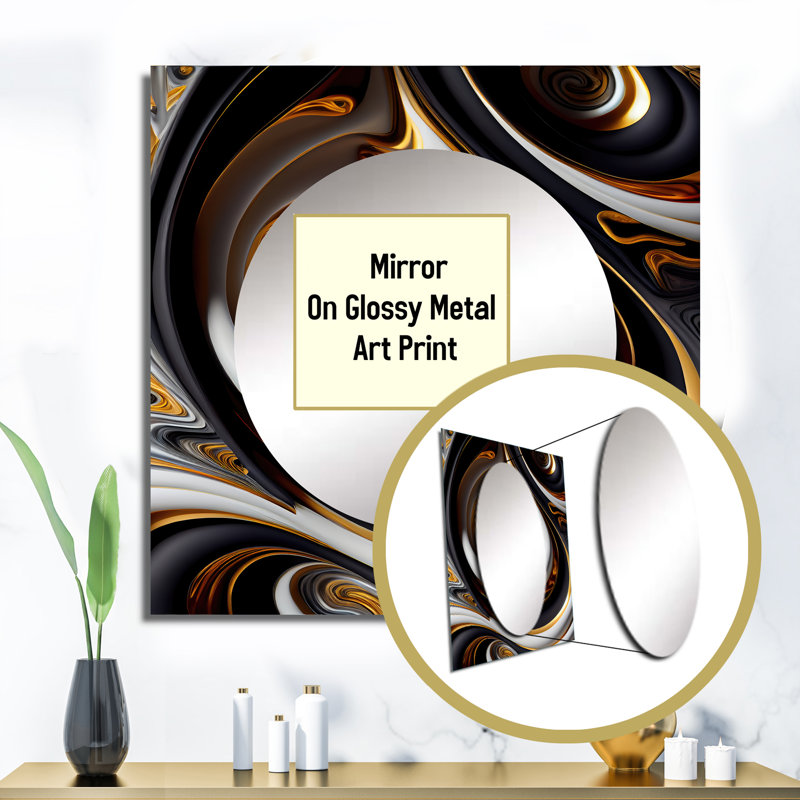 Krusa Mirror, 36" x 36"