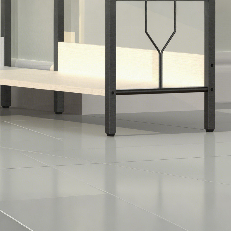182.9cm H x 83.6cm W Iron Corner Bookcase