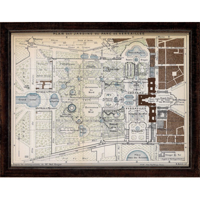 Tour Of Versailles Series IV Print