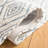 Karaline Hand Woven Wool And Cotton With Latex Geometric Rug-1747932008