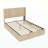 Platform Bed Queen Size Solid Wood Platform Bed Oak