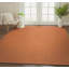 Tapis orange lavable à la machine Breneisha-1806220517