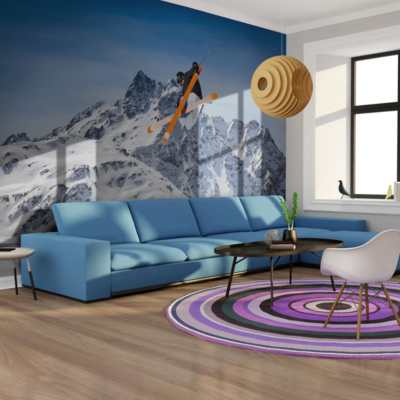 Mountain Sky Wallpaper Mural, 400 cm x 309 cm