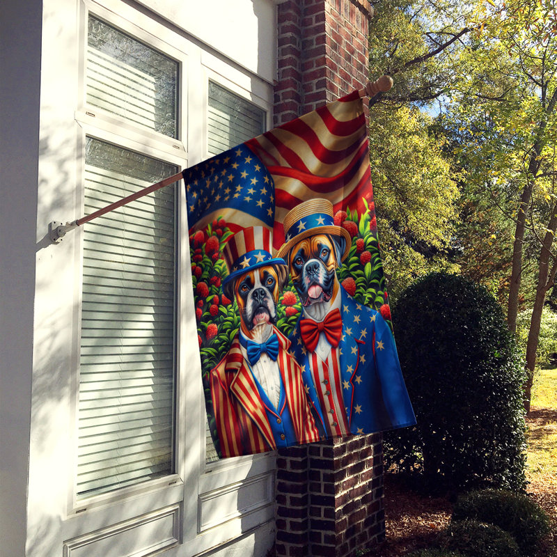 Drapeau «All American House», Boxer rouge / bleu