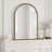Iron Framed Arched Wall Mirror, Wall Decor Arch Mirror-1121991701