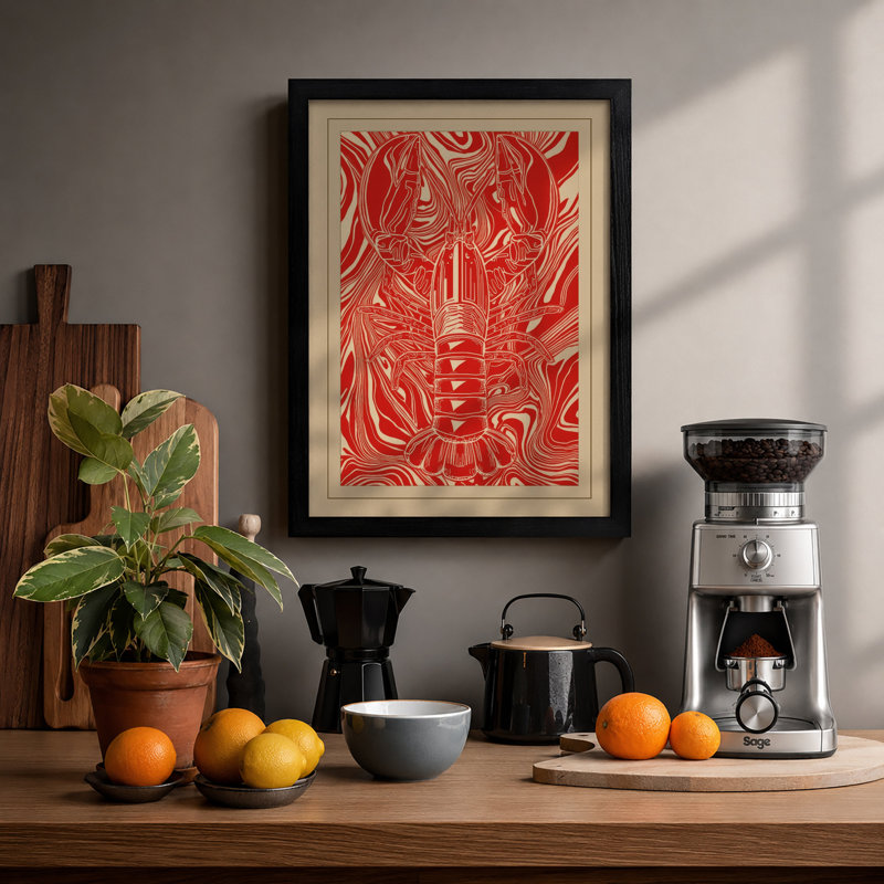 Tower Of Forms Art Deco - Print, A1 - 84.1 x 59.4 cm, Black