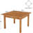 Coffee Table,Square Dining Table