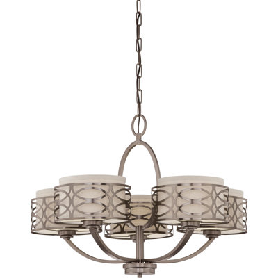 Washington Mews 5 - Light Dimmable Classic / Traditional Chandelier