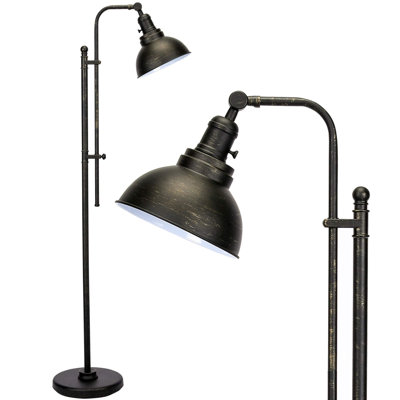 Lampe sur pied arquée 64,96 po Binegar