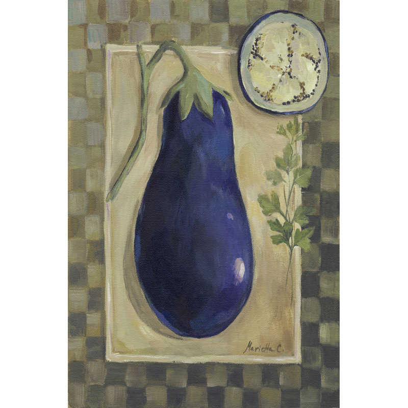 Veggies & Herbs IV by Marietta Cohen - Wrapped Canvas Print, 46cm H x 30cm W x 3.8cm D
