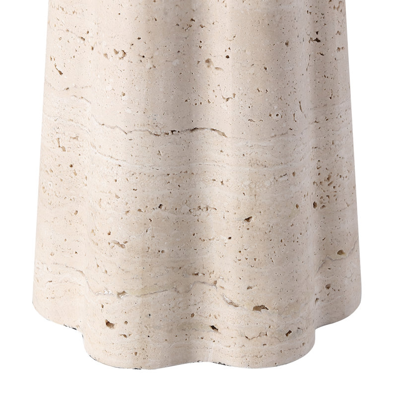 Naveen Travertine Table Lamp