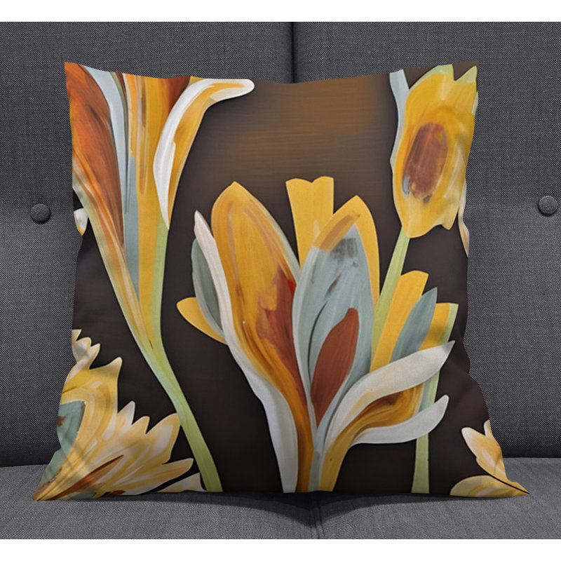 Throw Pillow, Pillow Cover Only - No Insert, 16"H x 16"W
