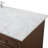 Hermes 60'' Single Bathroom Vanity with Marble Top-1988637812