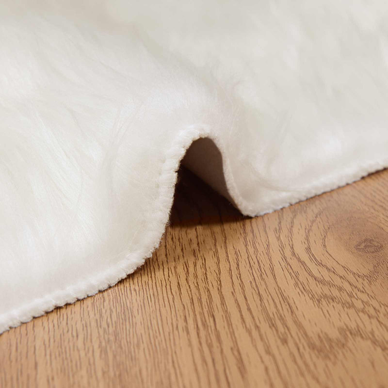 Solid Colour Standard Area Rug, Rectangle 60 x 110 cm