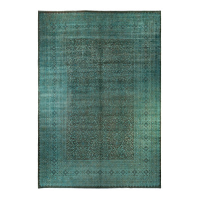 One-of-a-Kind 17' 10" X 12' 5" 2000s Wool Area Rug in Brown