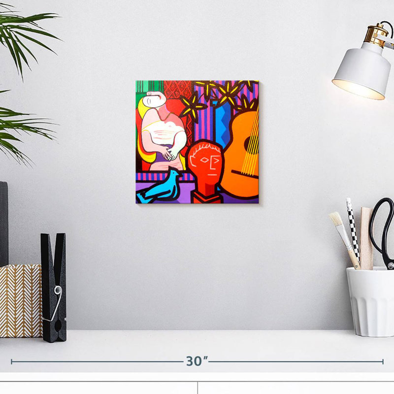 Senne nature morte avec Picassos rêve, H 10 pi x l 10 pi