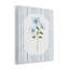 Plaque murale Soft Blooms & Stripes, design par Tava Studios