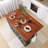 53.5" Drop-Leaf Countertop Kitchen Cart With Spice Rack & Power Outlet-1277964625