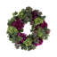 Charlotte 26" Spring Wreath with Begonias and Hydrangeas