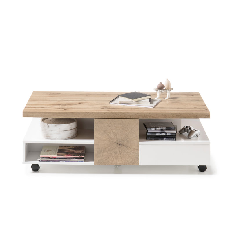 Todd Coffee Table with Storage, Tan