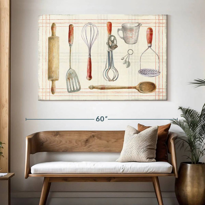 Senne Floursack Kitchen IX, 34" H x 51" W