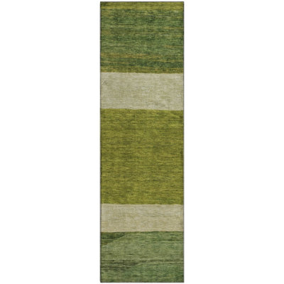 Premium Machine Washable Brennon AMF1624 Stripes Rug