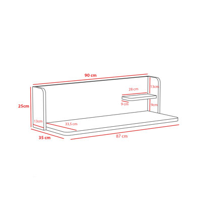 Capuano Floating Desk