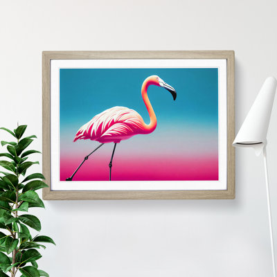 Flawless Flamingo - Single Picture Frame Print