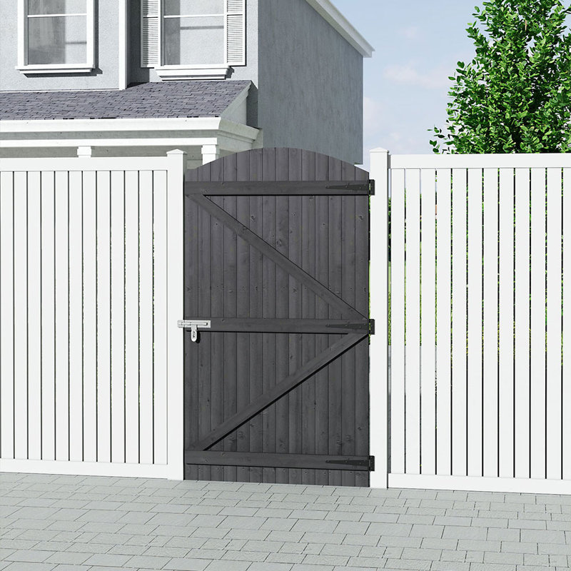 Adelphie Gate Fencing with 1 Panel(s) Included, 180cm H x 105cm W x 3cm D