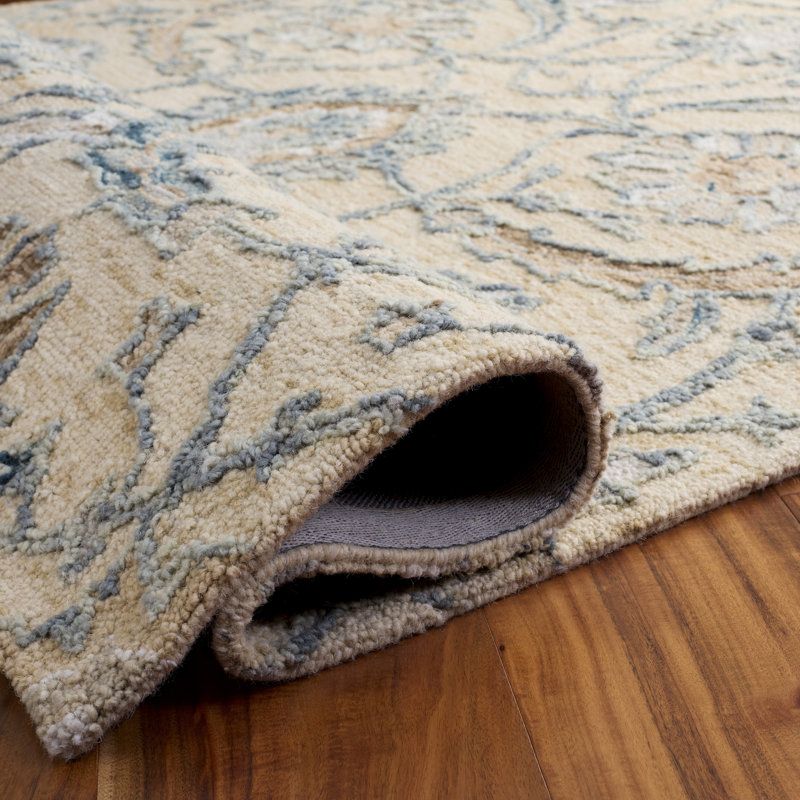 Metro 235 Hand Tufted Wool Pile Oriental Rug, Rectangle 4' x 6'